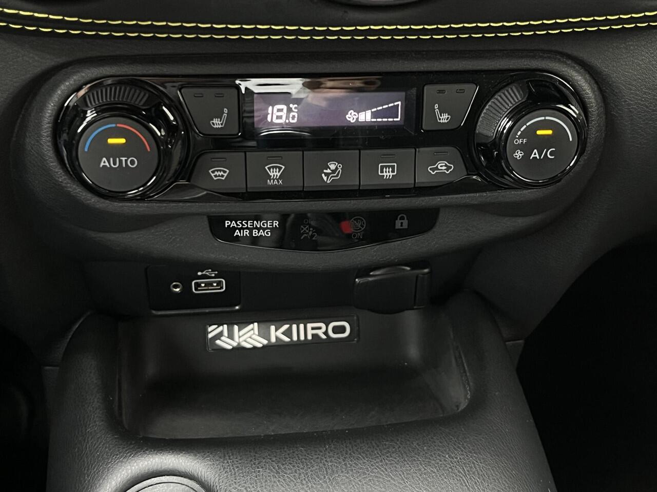 Nissan JUKE 1.0 DIG-T Kiiro | Dealer onderhouden | Achteruitrijcamera | Stoelverwarming | Apple CarPlay / Android Auto |