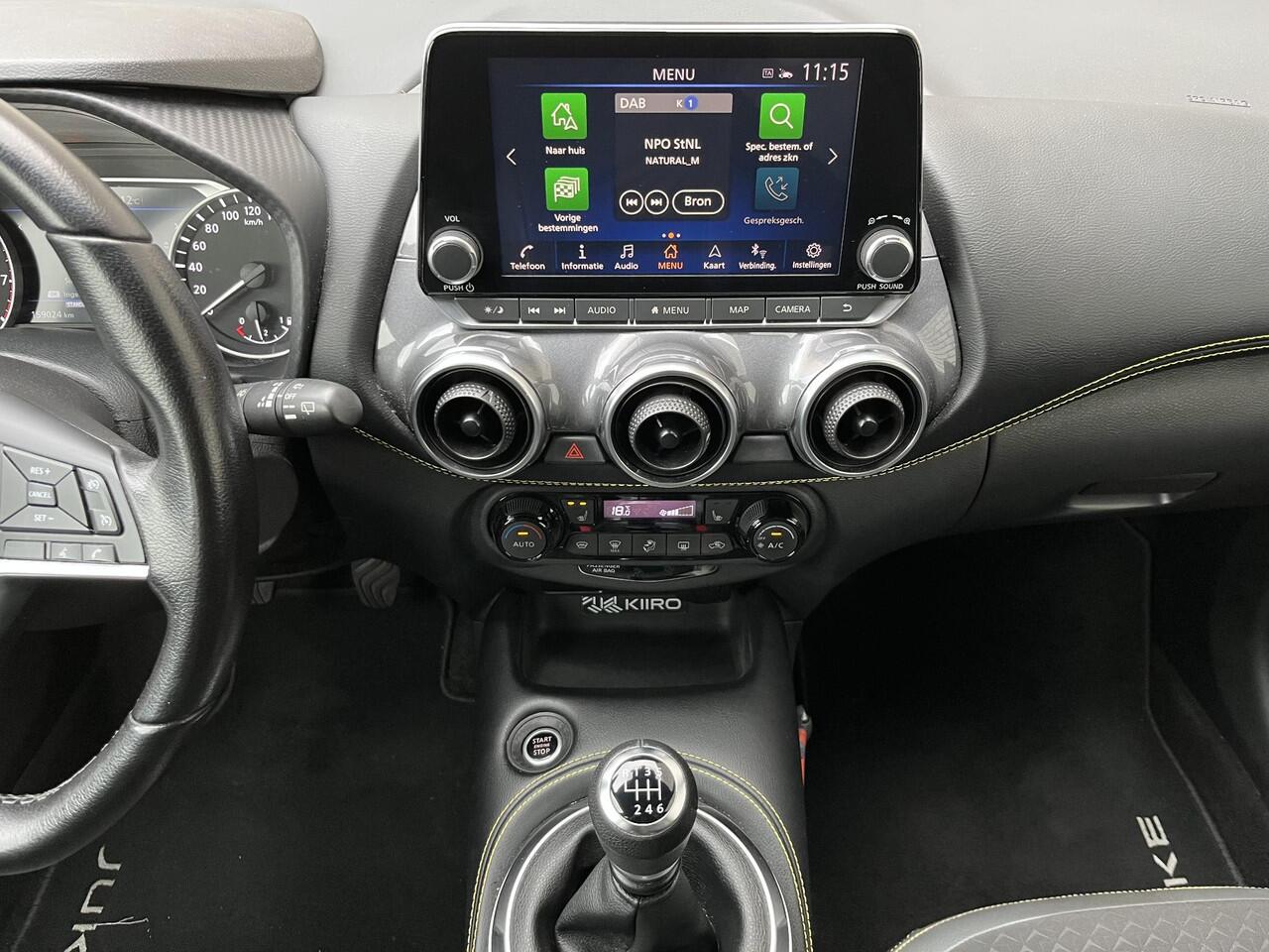 Nissan JUKE 1.0 DIG-T Kiiro | Dealer onderhouden | Achteruitrijcamera | Stoelverwarming | Apple CarPlay / Android Auto |