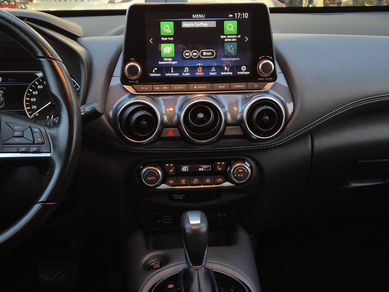 Nissan JUKE 1.0 DIG-T N-Connecta | Automaat | AppleCarplay/AndroidAuto | Navigatie | Trekhaak |