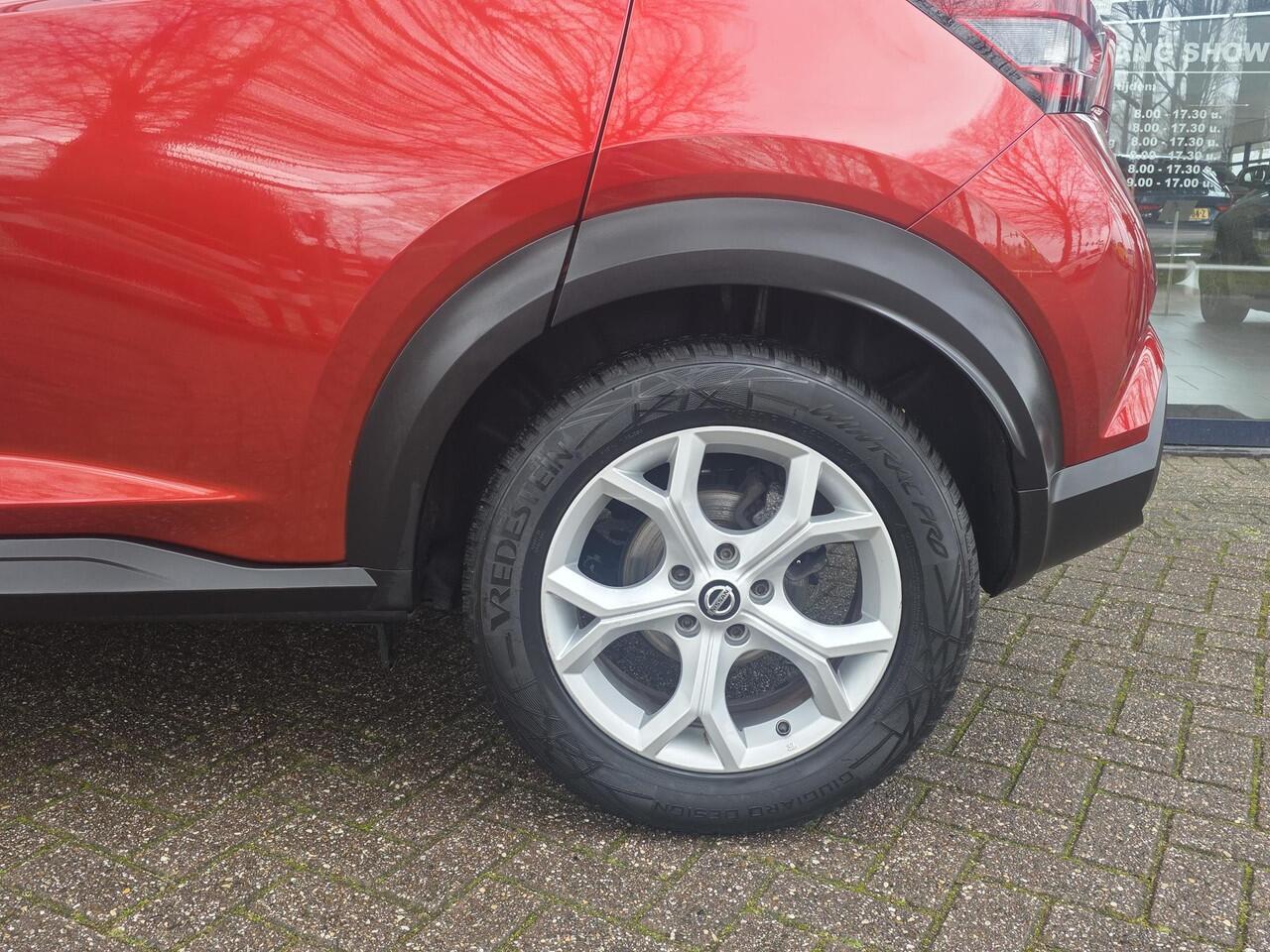 Nissan JUKE 1.0 DIG-T Tekna AUTOMAAT | Trekhaak | Navigatie via Apple Carplay | Cruise Control | Climate Control | Parkeersensoren + Camera