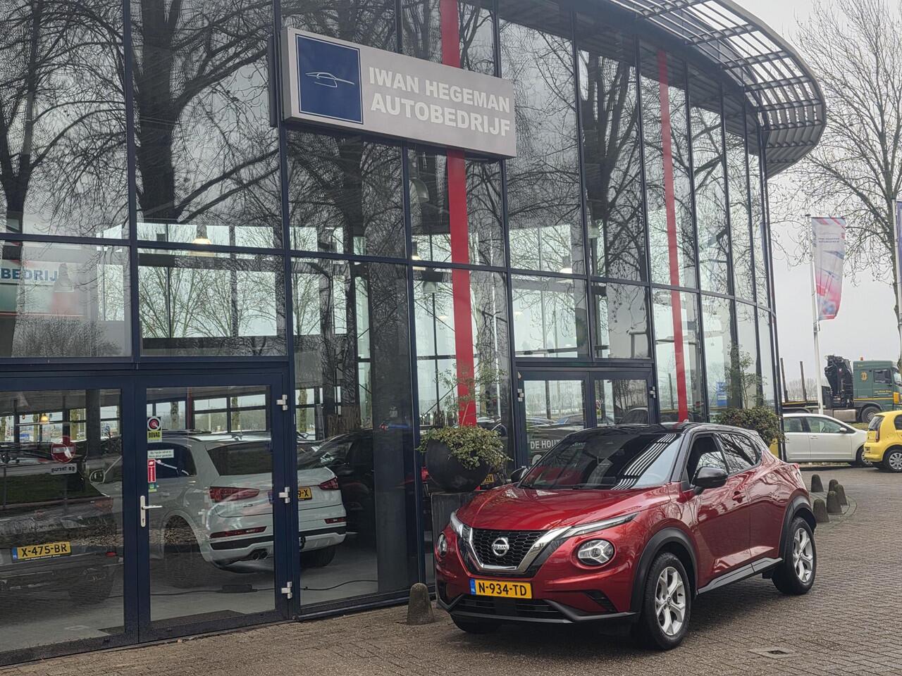 Nissan JUKE 1.0 DIG-T Tekna AUTOMAAT | Trekhaak | Navigatie via Apple Carplay | Cruise Control | Climate Control | Parkeersensoren + Camera