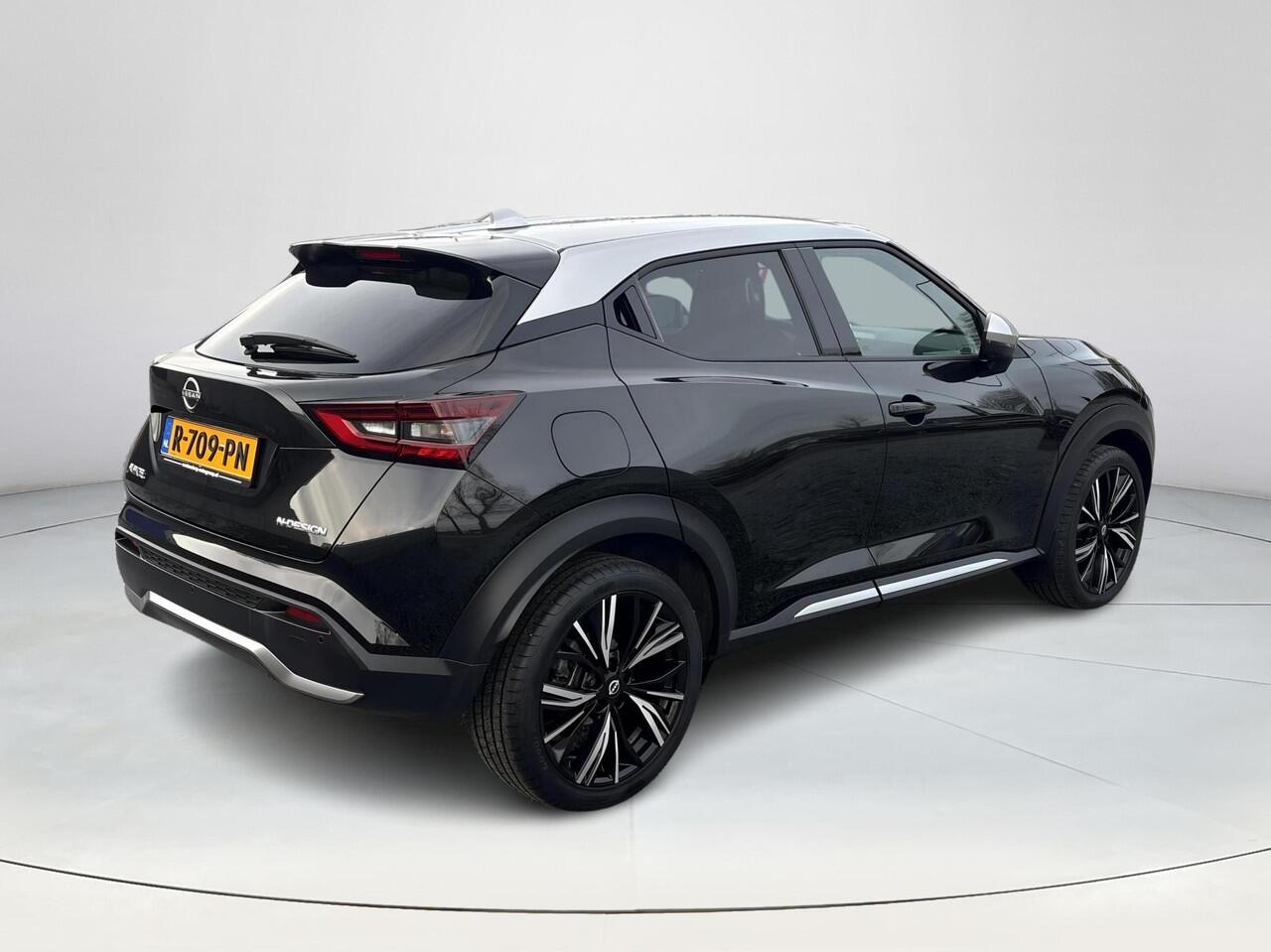 Nissan JUKE 1.0 DIG-T N-Design | Bose Surround | Stoelverwarming | Voorruitverwarming | 360° Camera | Adaptive Cruisecontrol |