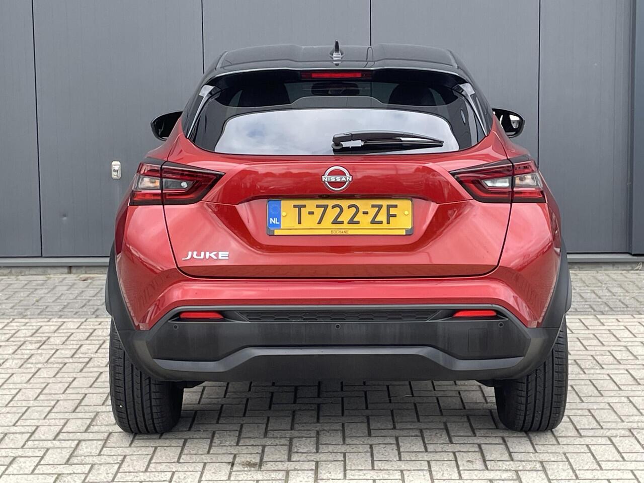 Nissan JUKE 1.0 DIG-T 114 N-Connecta | Metallic rood | Navigatie | 17 inch velgen