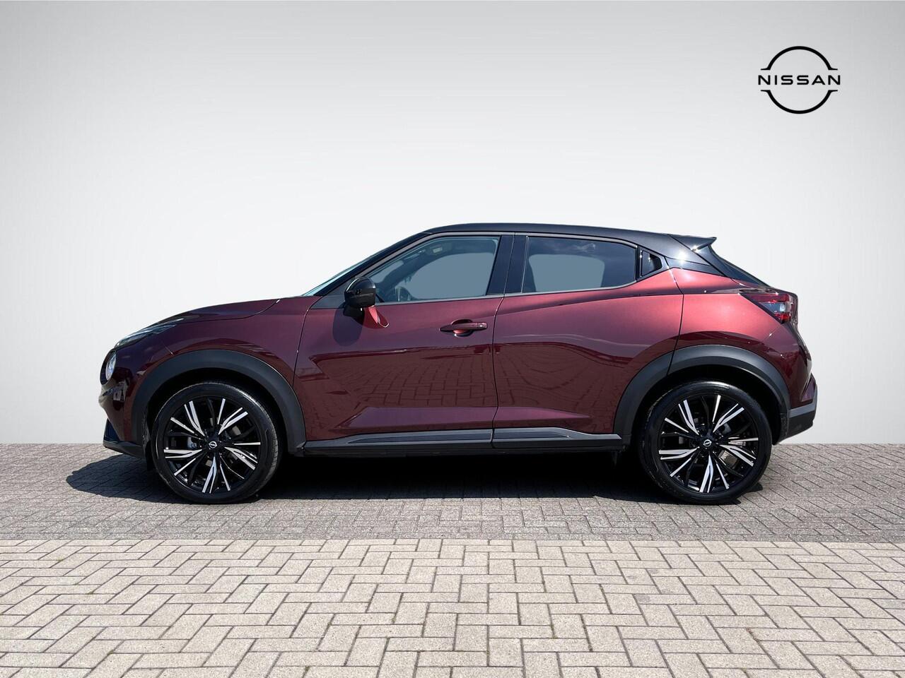 Nissan JUKE 1.0 DIG-T N-Design Technology Pack | Navigatie | 360° Camera | Adapt. Cruise Control | Dodehoek | Apple Carplay/Android Auto | 19'' Velgen | Rijklaarprijs!