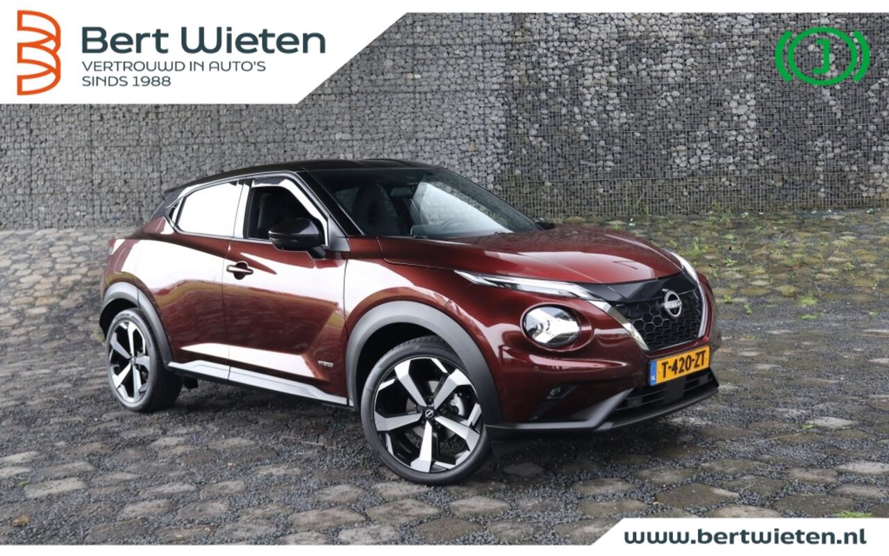 Nissan JUKE 1.6 Hybride Tekna | Geen import | Luxe uitvoering | Leer | Two T