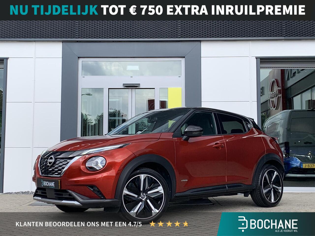 Nissan JUKE 1.6 Hybrid N-Design | Camera | Climatronic | A.C.C. | Navigatie | LED | Apple Carplay |