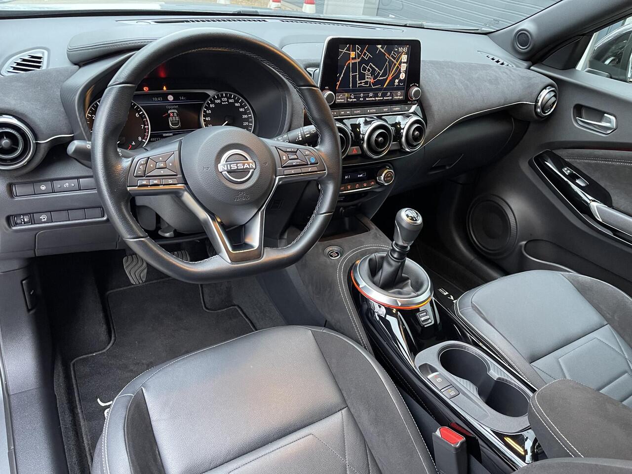 Nissan JUKE 1.0 DIG-T N-Design Interior + Technology Pack | BOSE Audio | Adapt. Cruise Control | Leder/Alcantara | 360° Camera | Rijklaarprijs!