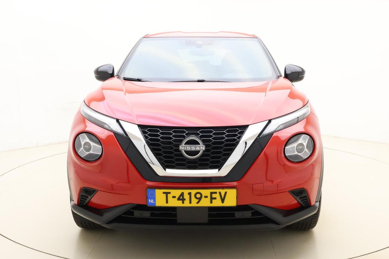 Nissan JUKE 1.0 DIG-T N-Connecta | Apple carplay/ Android auto | Navigatie | Achteruitrijcamera | Climate control | Cruise control | Keyless entry | Led koplampen | Sportstoelen |