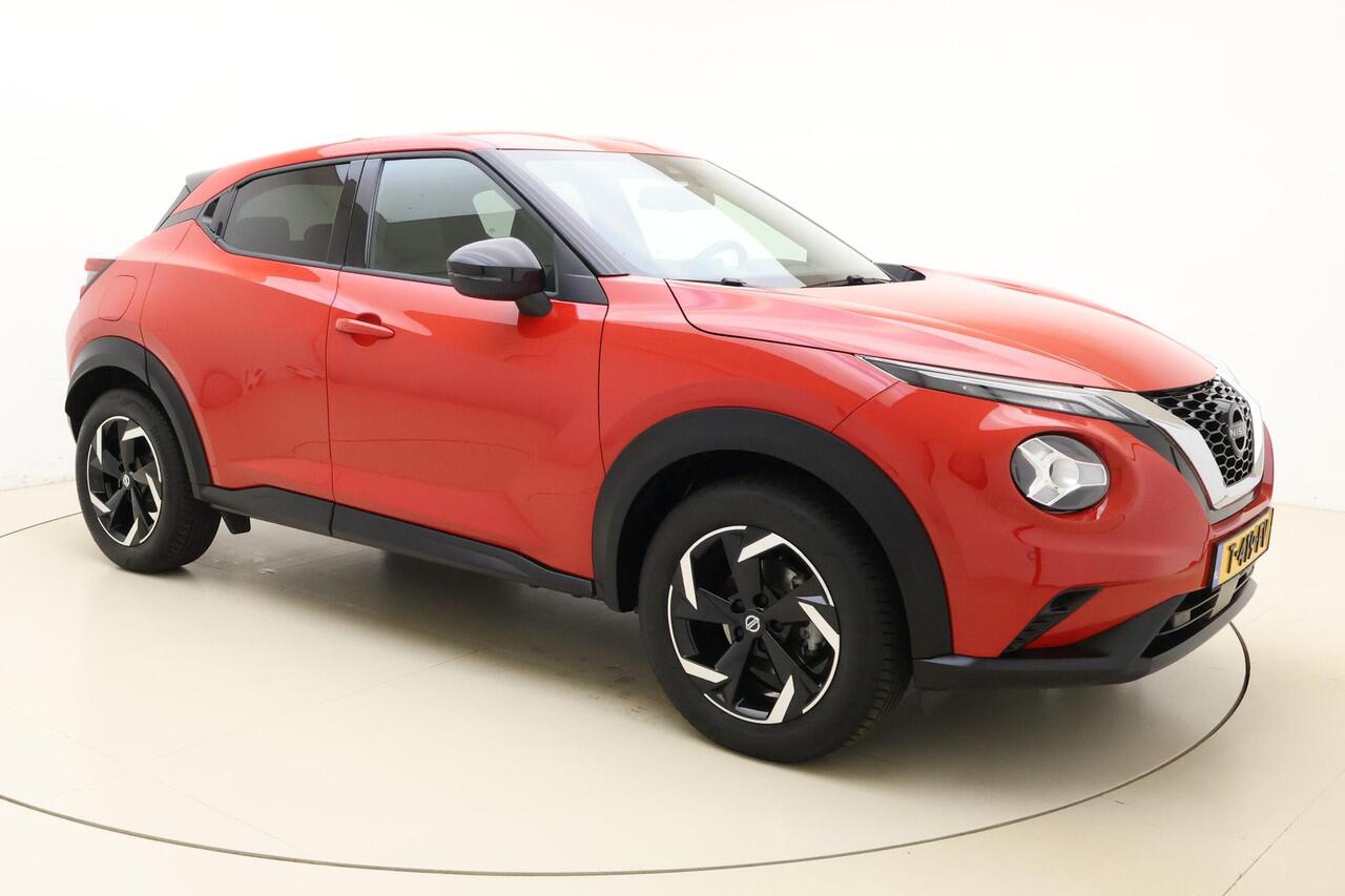 Nissan JUKE 1.0 DIG-T N-Connecta | Apple carplay/ Android auto | Navigatie | Achteruitrijcamera | Climate control | Cruise control | Keyless entry | Led koplampen | Sportstoelen |