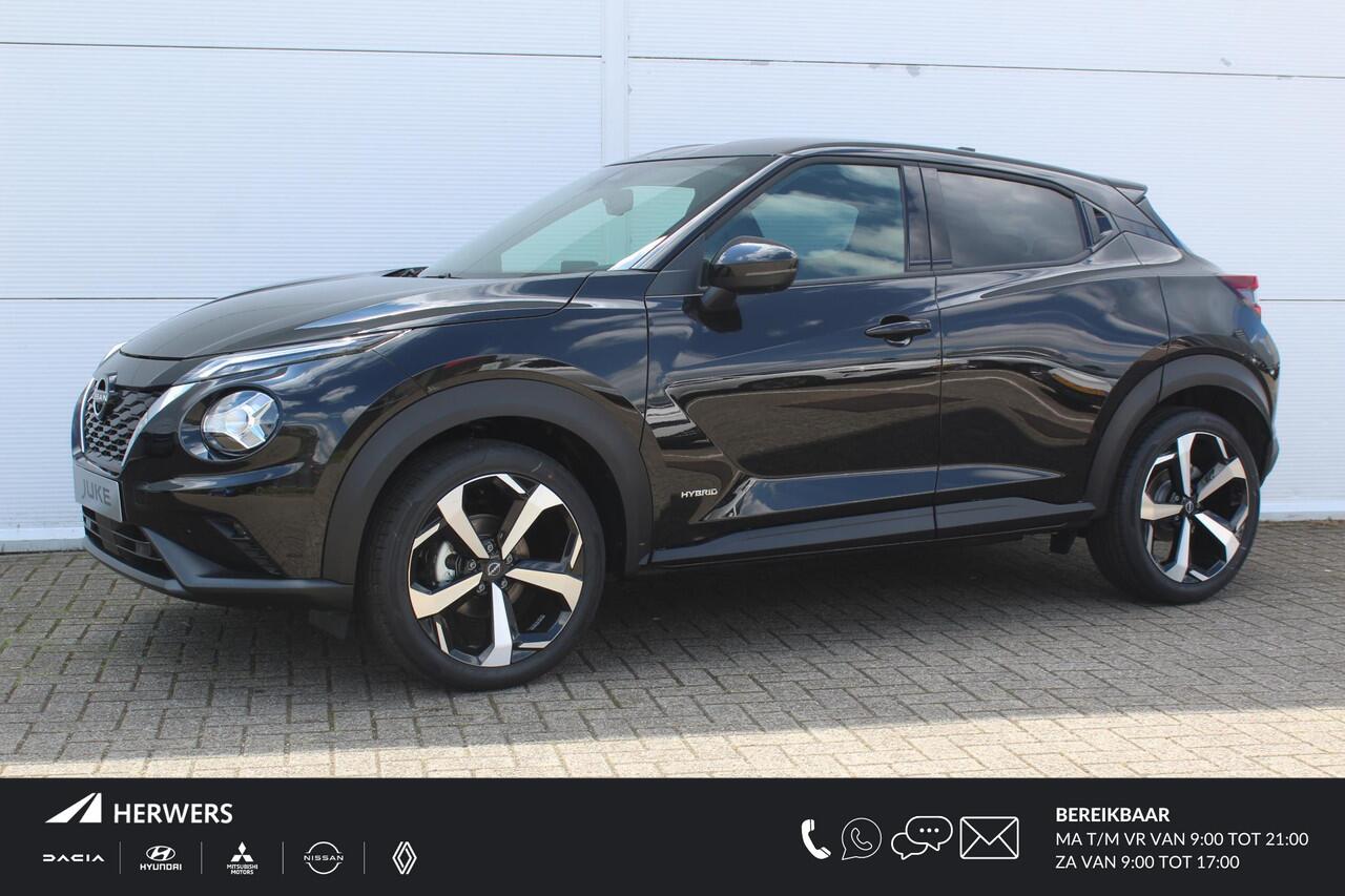 Nissan JUKE 1.6 Hybrid Tekna / Navigatie / 360 Graden Camera / 19'' Velgen / Lederen Bekleding /