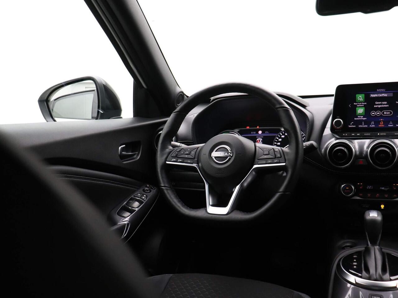 Nissan JUKE 1.6 Hybrid N-Design | Navigatie | Stoel- en voorruitverwarming | Apple Carplay/Android Auto | Achteruitrijcamera | Cruise- en Climate control | PDC |
