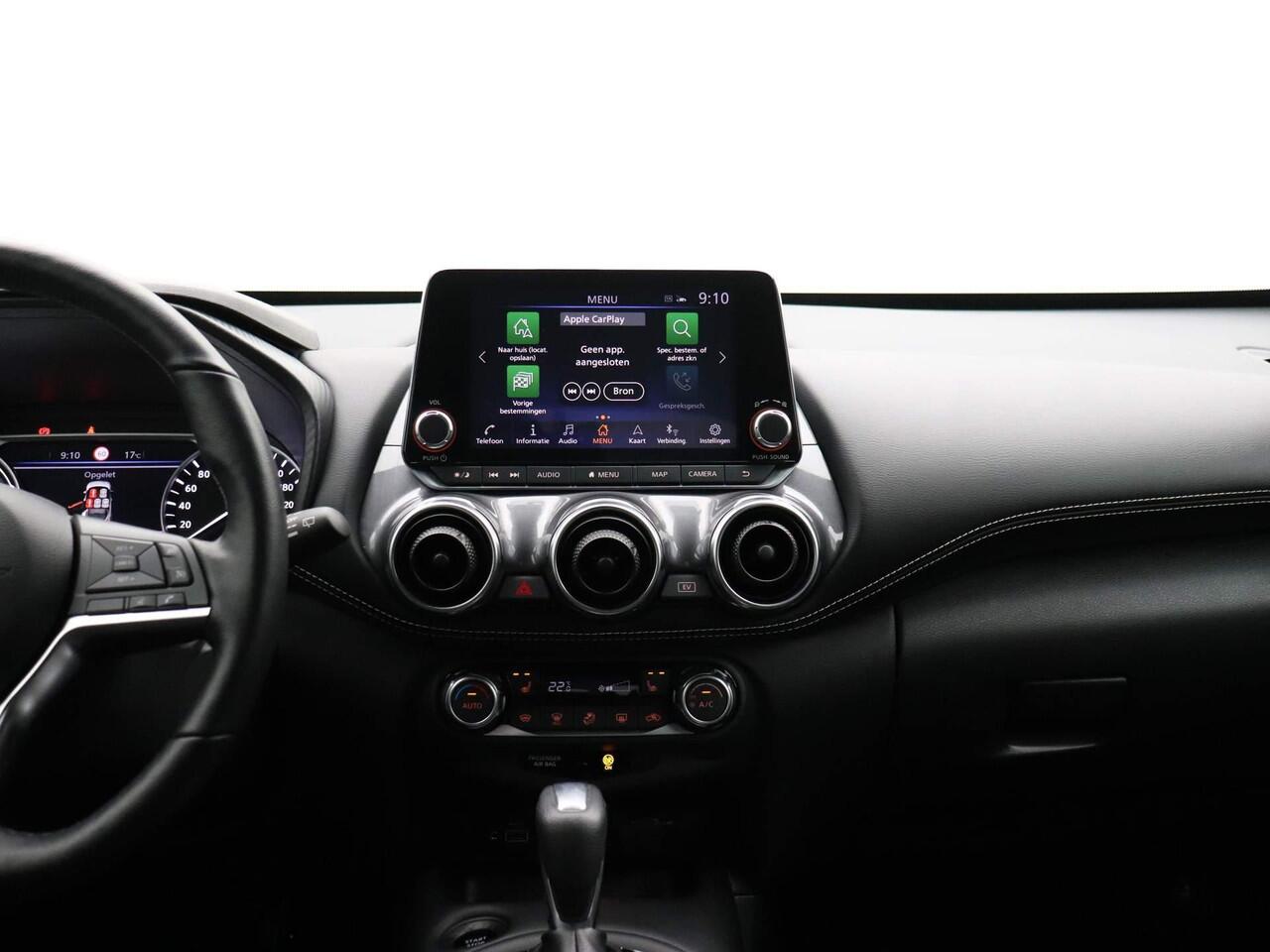 Nissan JUKE 1.6 Hybrid N-Design | Navigatie | Stoel- en voorruitverwarming | Apple Carplay/Android Auto | Achteruitrijcamera | Cruise- en Climate control | PDC |