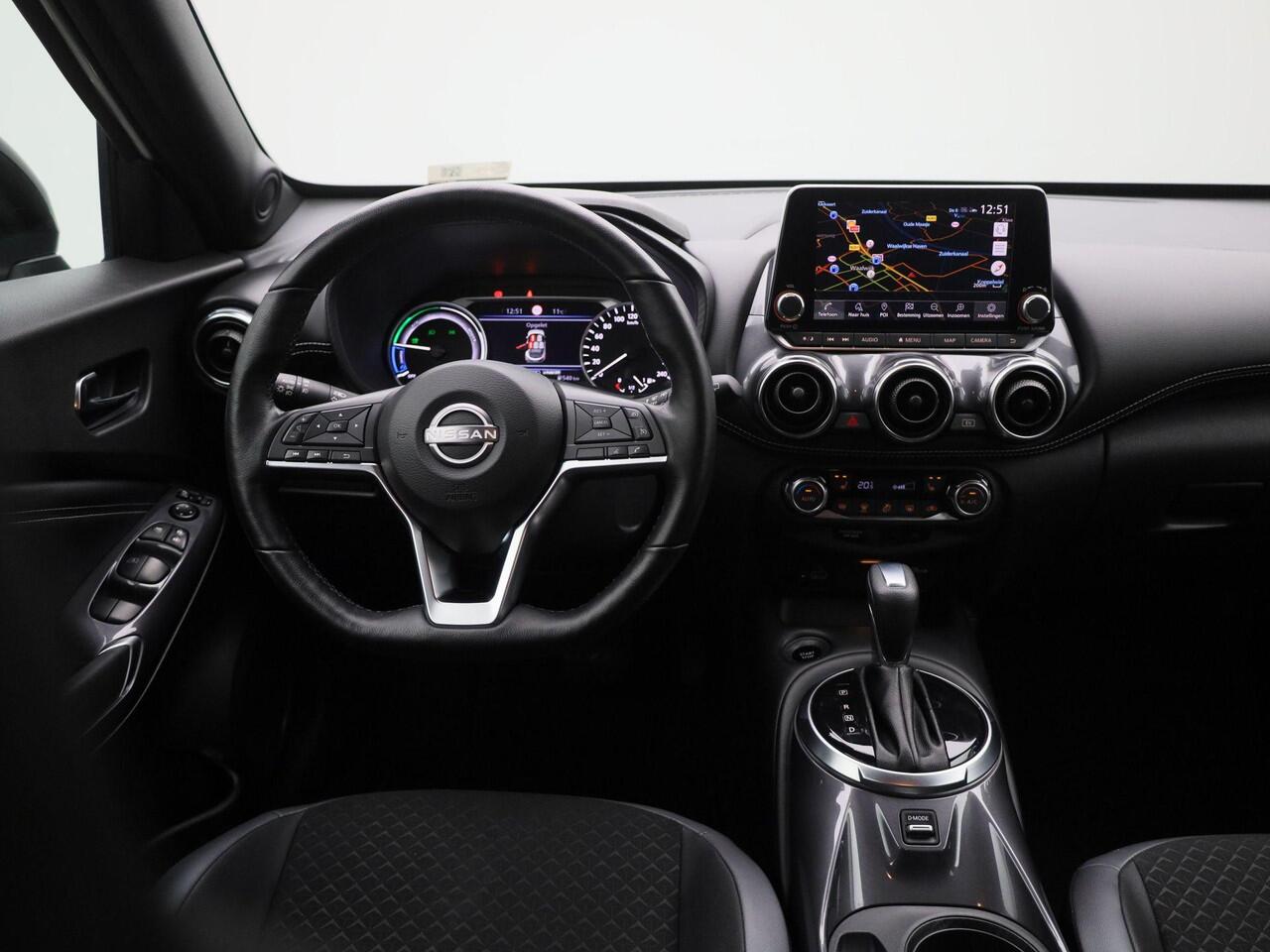Nissan JUKE 1.6 Hybrid N-Design BTW| AUTOMAAT| Cruise/Climate Control | Navi + Achteruitrijcamera| Stoel & Stuurverwarming