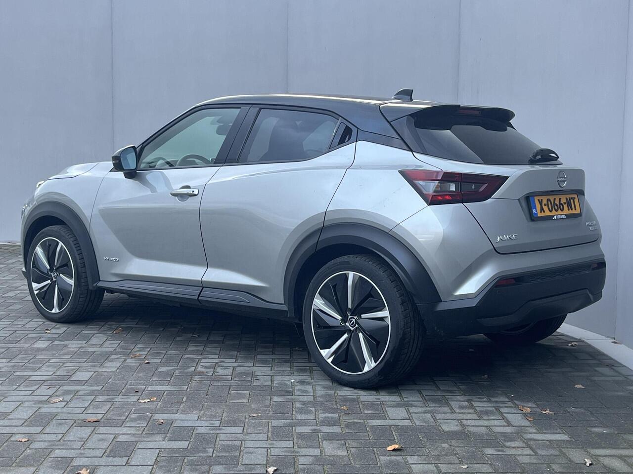 Nissan JUKE 1.6 Hybrid N-Design / 360° Camera / Adaptieve Cruise Control / Keyless Entry & Start / Apple Carplay & Android Auto / Navigatie full map / Climate Control / Parkeersensoren voor en achter