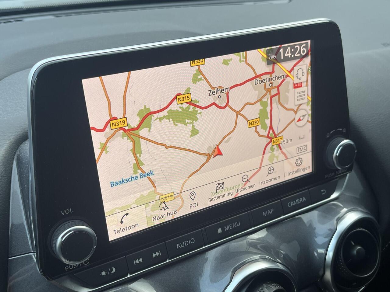 Nissan JUKE 1.6 Hybrid N-Design / 360° Camera / Adaptieve Cruise Control / Keyless Entry & Start / Apple Carplay & Android Auto / Navigatie full map / Climate Control / Parkeersensoren voor en achter