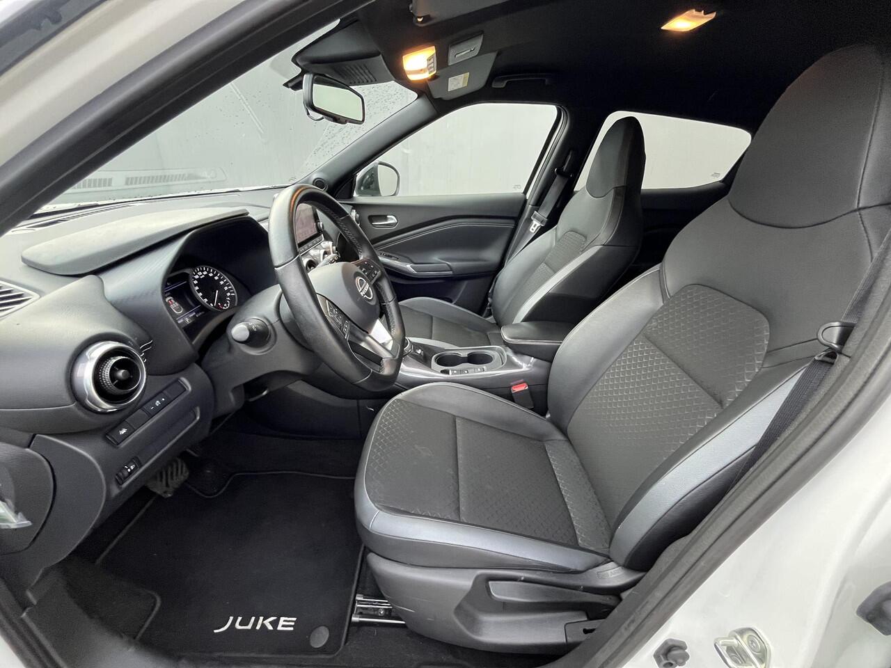 Nissan JUKE 1.6 Hybrid N-Design / Achteruitrijcamera / Cruise- en Climate Control / Apple Carplay & Android Auto / Keyless Entry & Start / Navigatie full map / Parkeersensoren voor en achter / DAB Radio