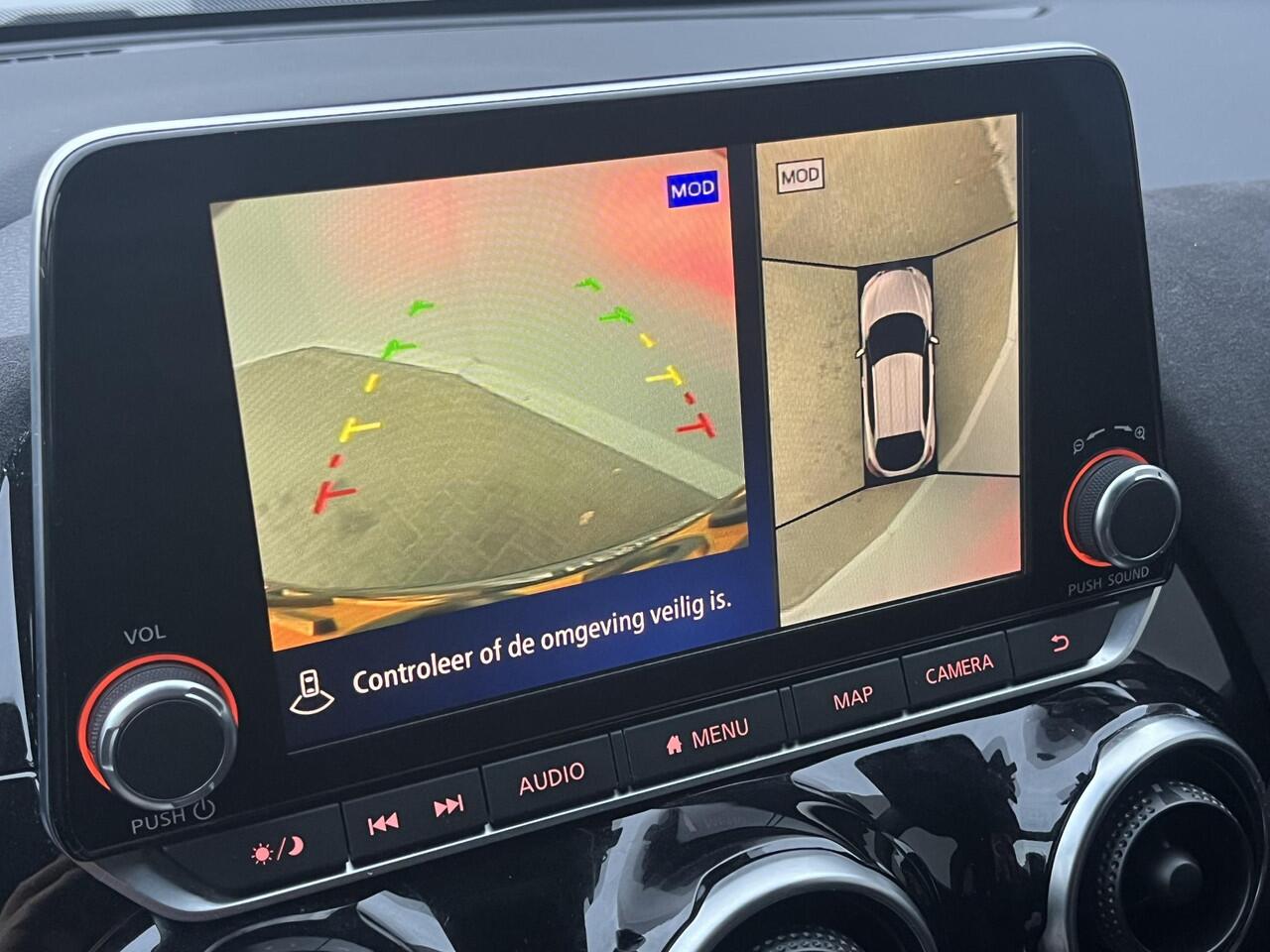 Nissan JUKE 1.0 DIG-T N-Design / 360° Camera / Adaptieve Cruise Control / Keyless Entry & Start / Apple Carplay & Android Auto / Navigatie full map / Climate Control / Alcantara Bekleding / Sportstoelen /