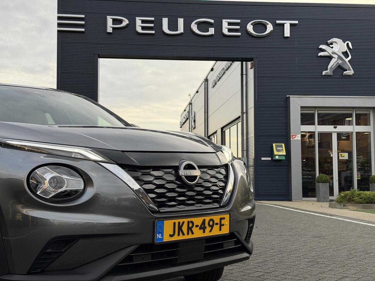 Nissan JUKE N-Connecta 1.6 Hybrid 143PK Automaat Navigatie, Achteruitrijcamera, Keyless, Parkeersensoren, Cruise Control, Climate Control