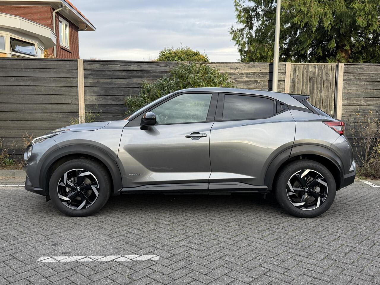 Nissan JUKE N-Connecta 1.6 Hybrid 143PK Automaat Navigatie, Achteruitrijcamera, Keyless, Parkeersensoren, Cruise Control, Climate Control