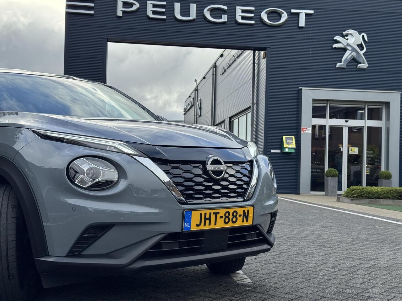 Nissan JUKE N-Connecta 1.6 Hybrid 143PK Automaat Achteruitrijcamera, Keyless, Apple Carplay, Android Auto, Parkeersensoren, Cruise Control, Climate Control