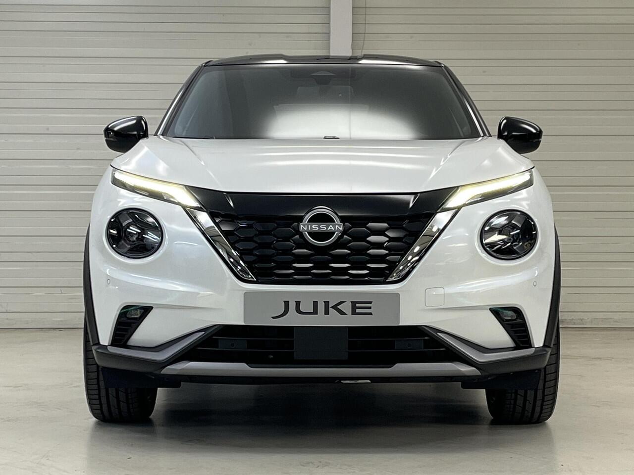 Nissan JUKE 1.6 Hybrid N-Design / ** ¤ 3.000,- Voorraadkorting **/ Nieuw uit Voorraad Leverbaar / Cold Pack Light /