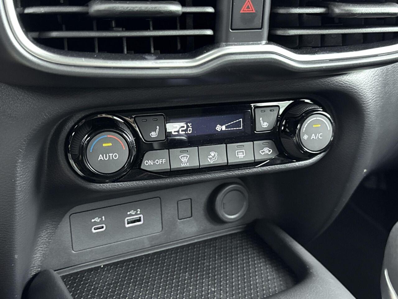 Nissan JUKE 1.0 DIG-T Acenta | Apple Carplay/Android Auto | Achteruitrijcamera | Climate Control | Stoelverwarming | Cruise Control