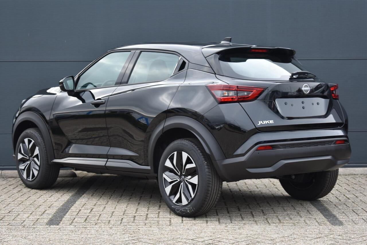 Nissan JUKE 1.0 DIG-T Acenta 114PK | Achteruitrijcamera | Apple CarPlay & Android Auto | Stoelverwarming | Climate Control | Parkeersensoren | LED Koplampen