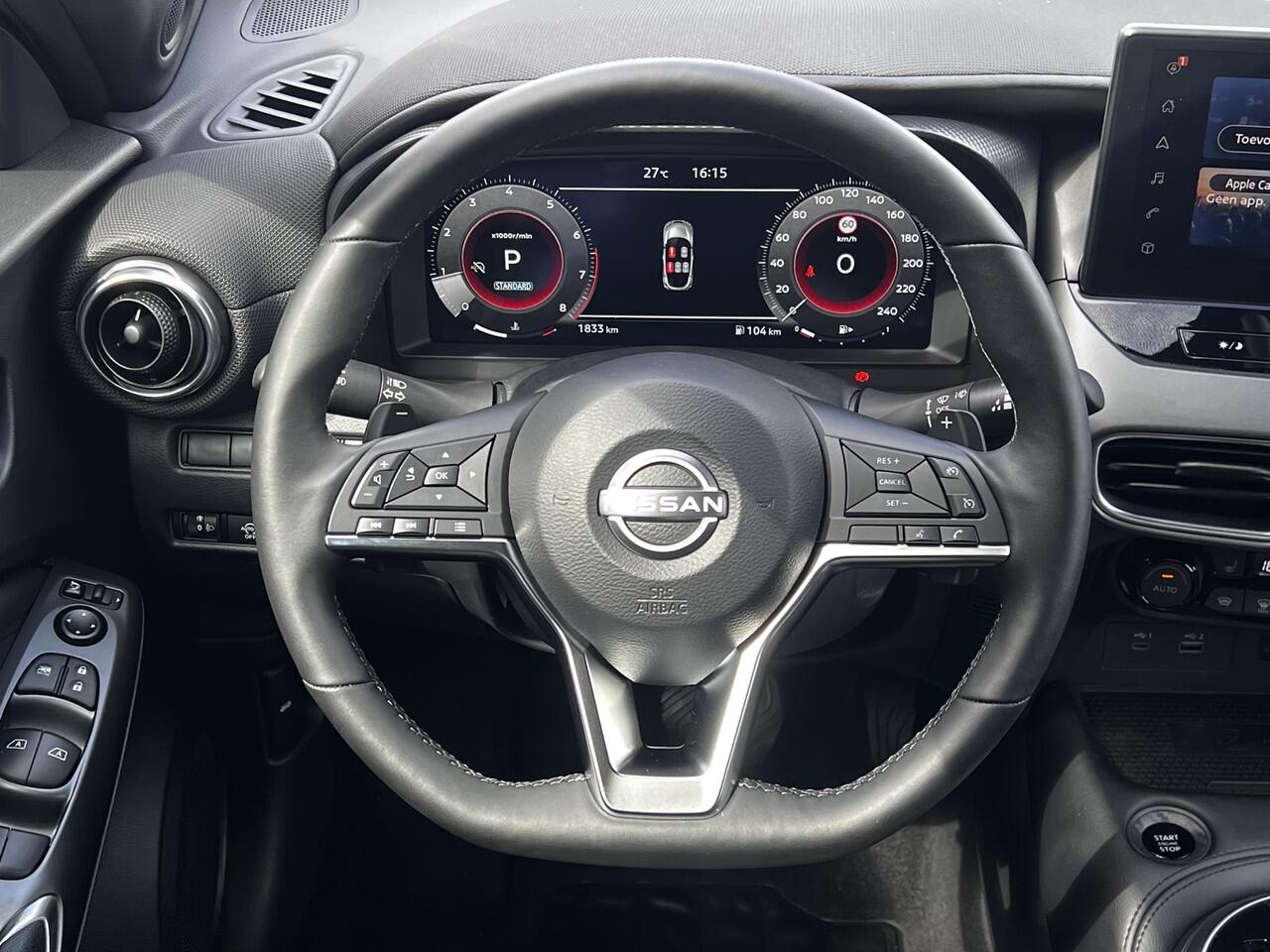 Nissan JUKE 1.0 DIG-T N-Connecta Automaat / Dealer onderhouden / Stuur-, stoel- en voorruitverwarming / Camera / Navigatie / Apple Carplay Android Auto / 17" LM wielen /