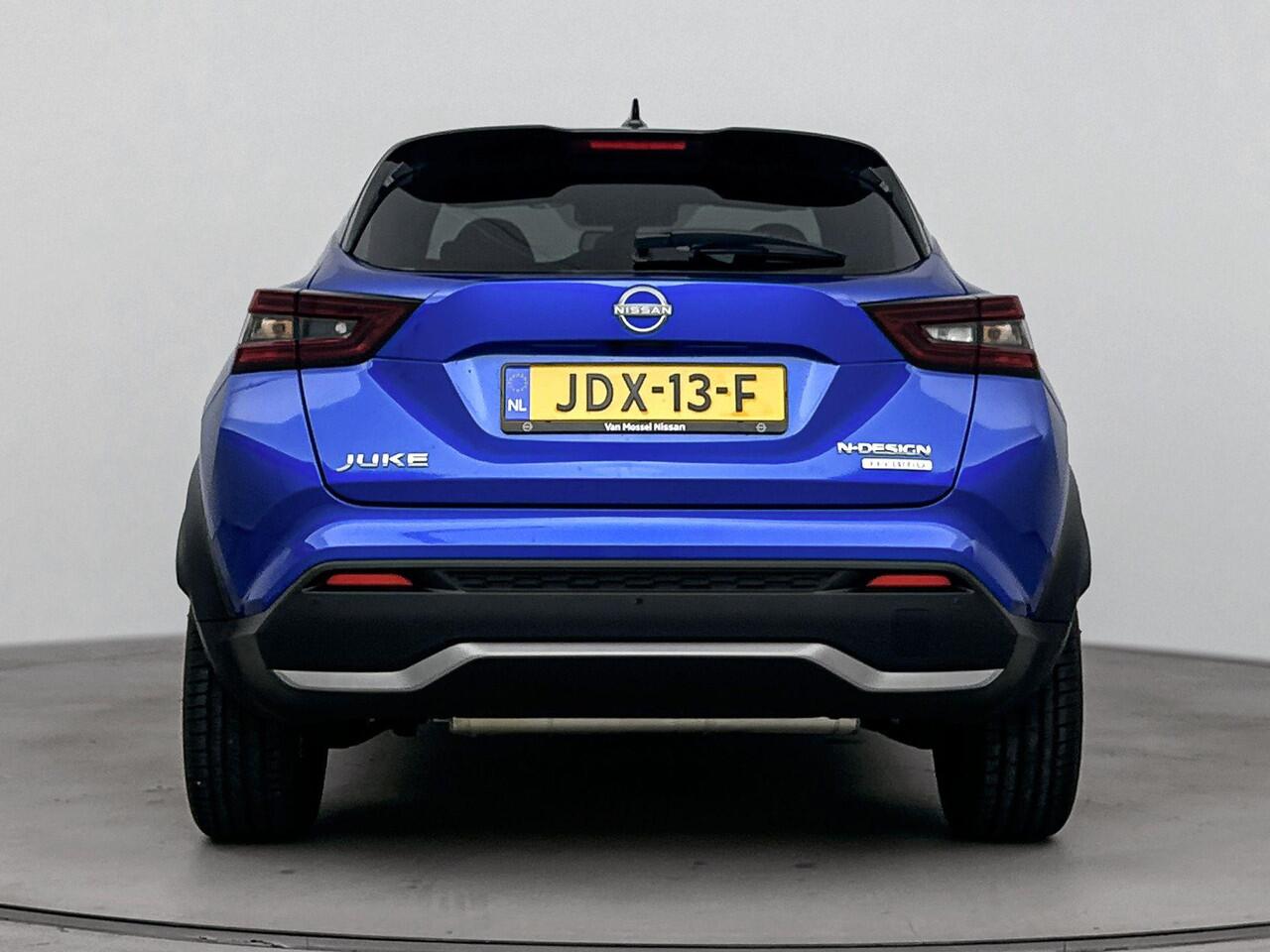 Nissan JUKE 1.6 Hybrid N-Design | Apple Carplay & Android Auto | Stoelverwarming | Stuurverwarming | 360 camera | Parkeersensoren