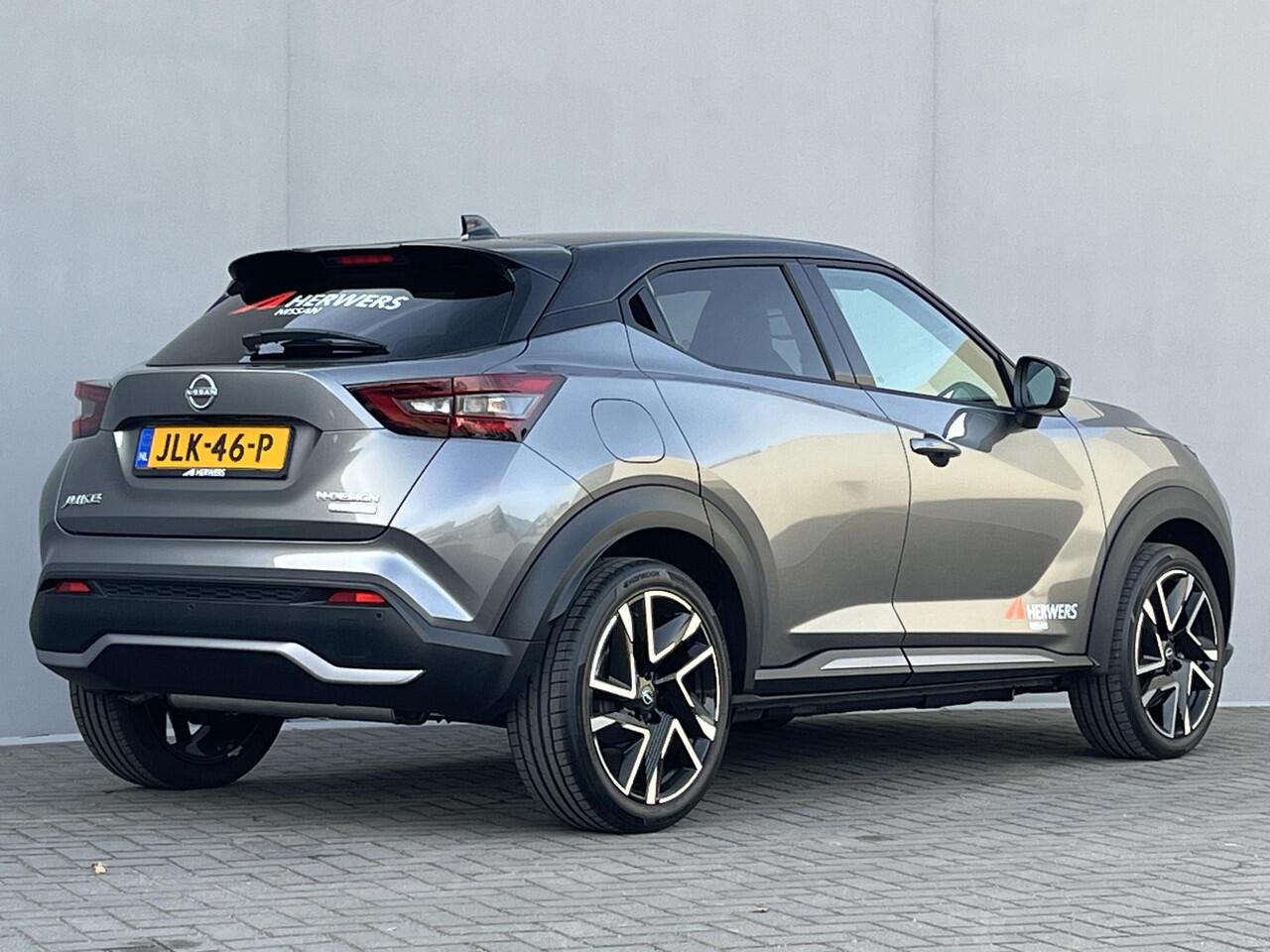 Nissan JUKE 1.6 Hybrid N-Design / Cold Pack Light / Apple Carplay/Android Auto / Achteruitrijcamera / Navigatie / Climate Control / Stoel- & Stuurverwarming / Parkeersensoren /
