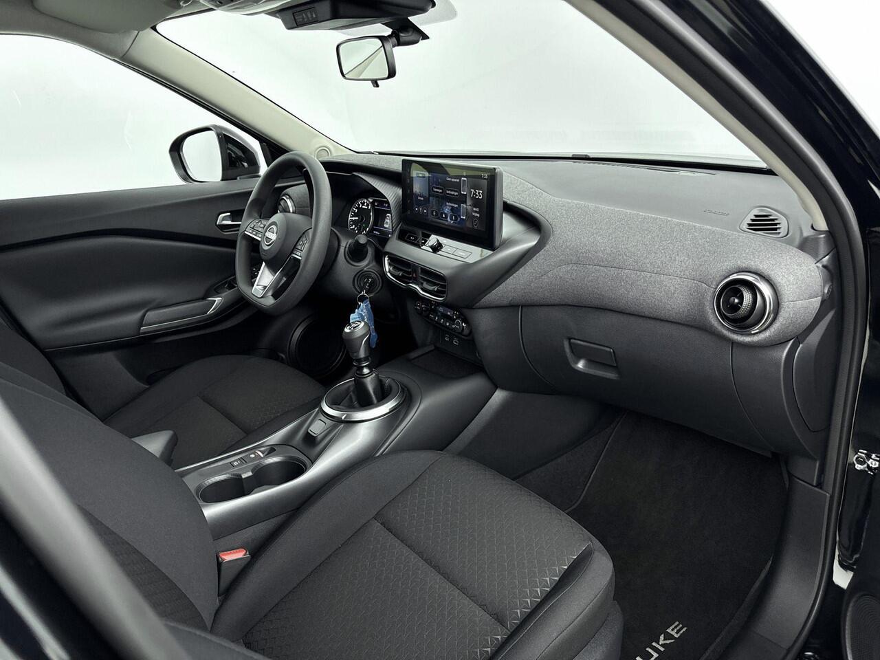 Nissan JUKE 1.0 DIG-T Acenta 114PK | Achteruitrijcamera | Apple CarPlay & Android Auto | Stoelverwarming | Climate Control | Parkeersensoren | LED Koplampen