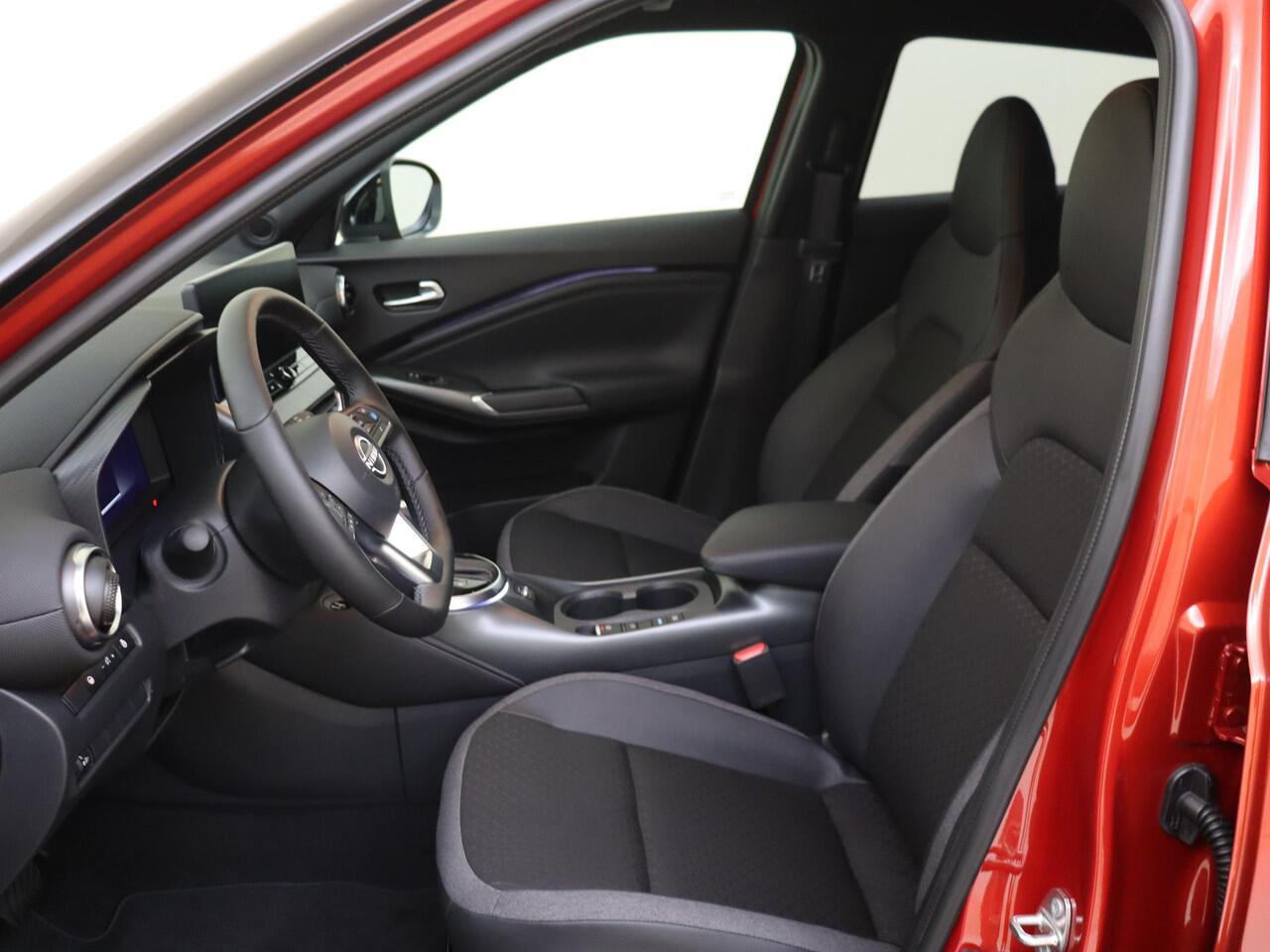 Nissan JUKE 1.6 Hybrid N-Design 143PK | Automaat | Navigatie | 360 Graden Camera | Adaptieve Cruise Control | Stoel- en Stuurverwarming | Apple CarPlay & Android Auto