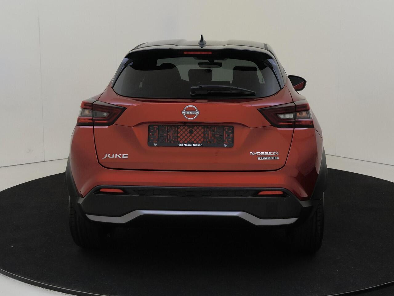 Nissan JUKE 1.6 Hybrid N-Design 143PK | Automaat | Navigatie | 360 Graden Camera | Adaptieve Cruise Control | Stoel- en Stuurverwarming | Apple CarPlay & Android Auto