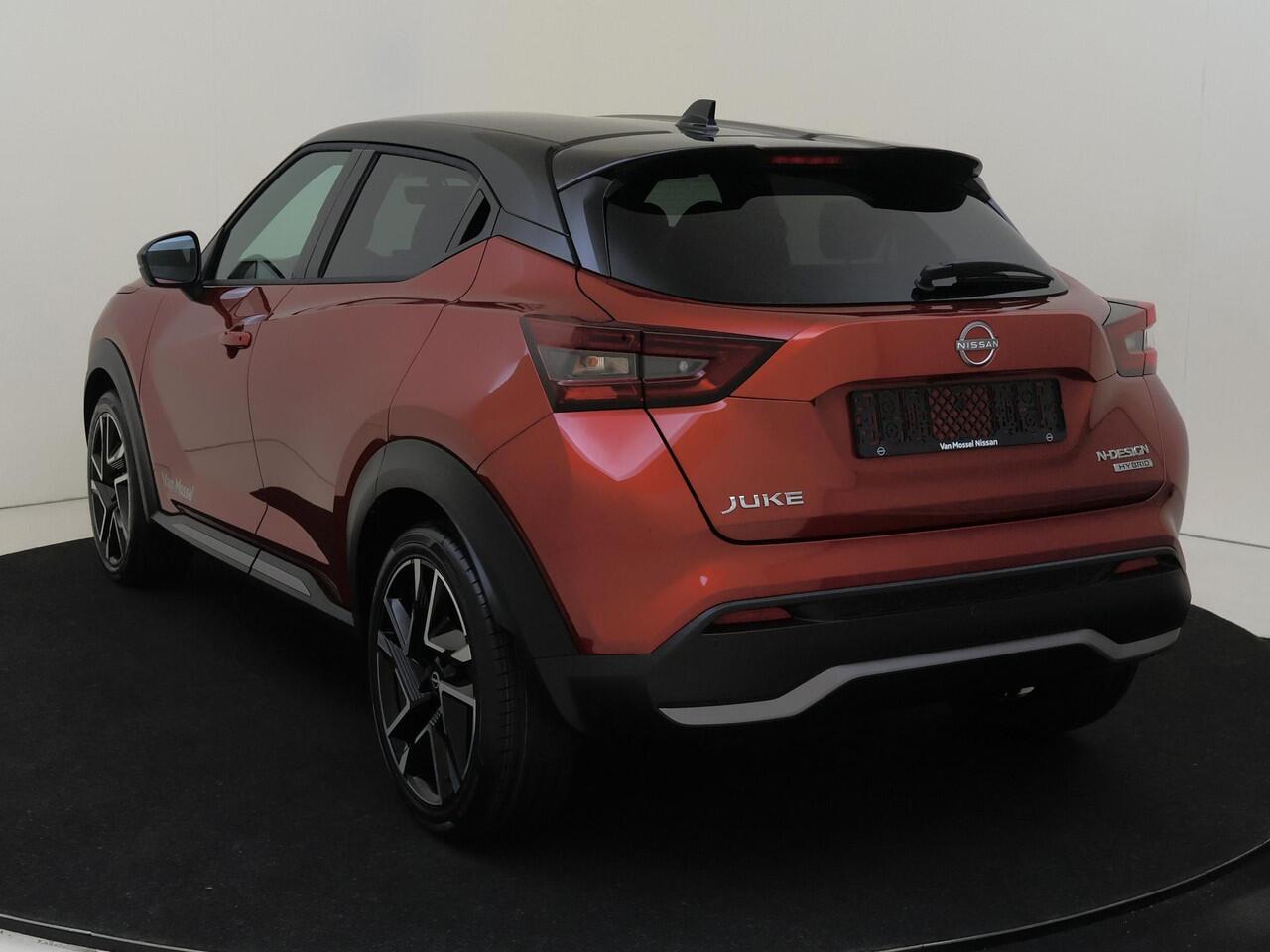 Nissan JUKE 1.6 Hybrid N-Design 143PK | Automaat | Navigatie | 360 Graden Camera | Adaptieve Cruise Control | Stoel- en Stuurverwarming | Apple CarPlay & Android Auto