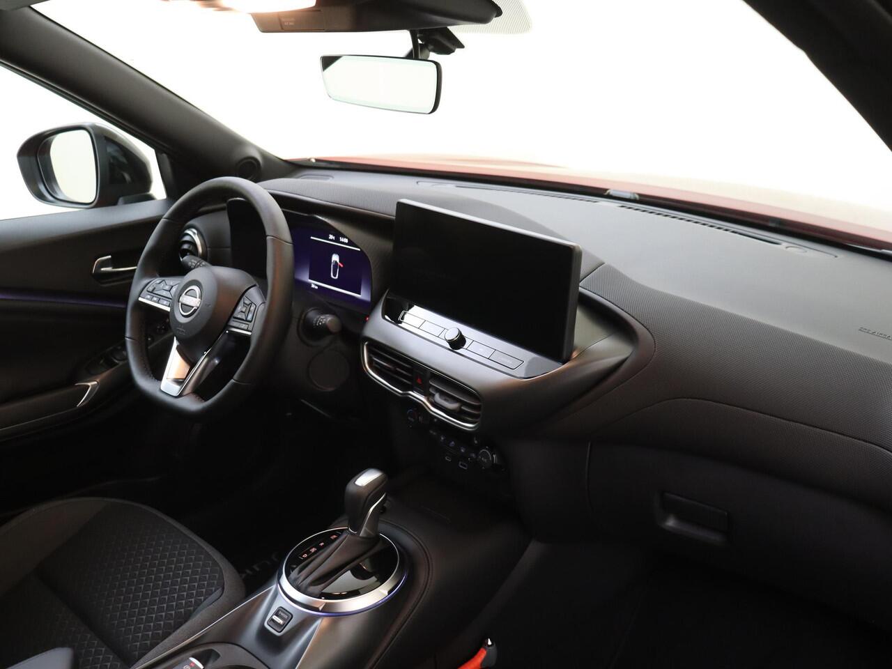 Nissan JUKE 1.6 Hybrid N-Design 143PK | Automaat | Navigatie | 360 Graden Camera | Adaptieve Cruise Control | Stoel- en Stuurverwarming | Apple CarPlay & Android Auto