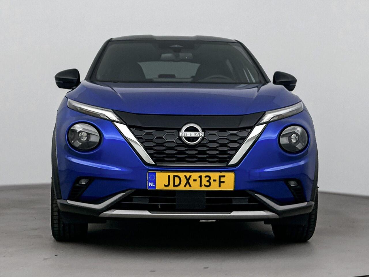 Nissan JUKE 1.6 Hybrid N-Design | Apple Carplay & Android Auto | Stoelverwarming | Stuurverwarming | 360 camera | Parkeersensoren