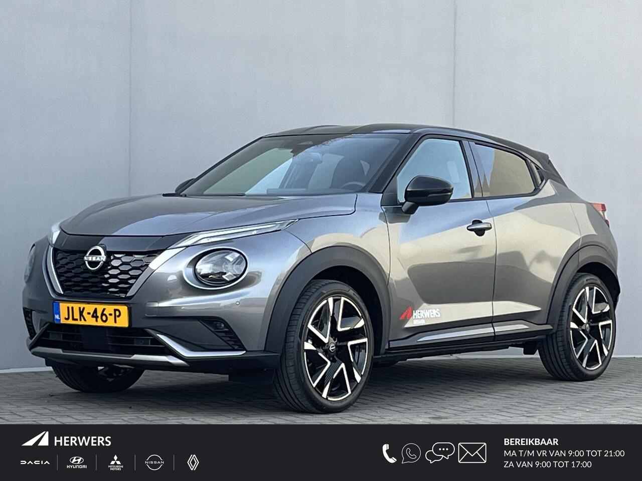 Nissan JUKE 1.6 Hybrid N-Design / Cold Pack Light / Apple Carplay & Android Auto / rond omzichtig Achteruitrijcamera / Navigatie / Climate Control / Stoel- & Stuurverwarming / Parkeersensoren /