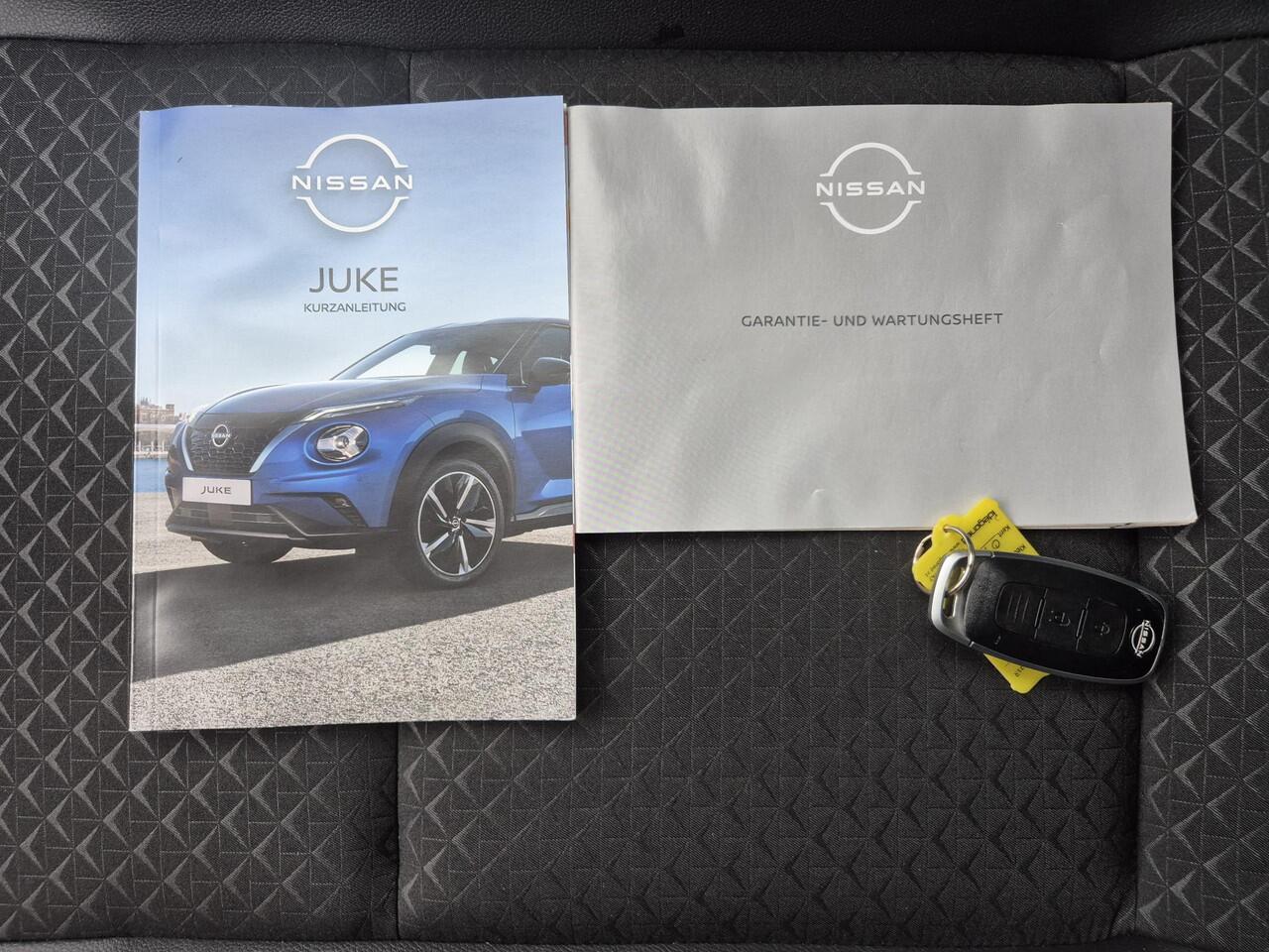 Nissan JUKE 1.0 DIG-T N-Connecta DCT Automaat / Fabrieksgarantie tot 03-2028 / All season banden / Cold Pack / Achteruitrijcamera / Trekgewicht 1250 kg / Cruise control / Draadloze telefoon lader / Apple Carplay Androud Auto /