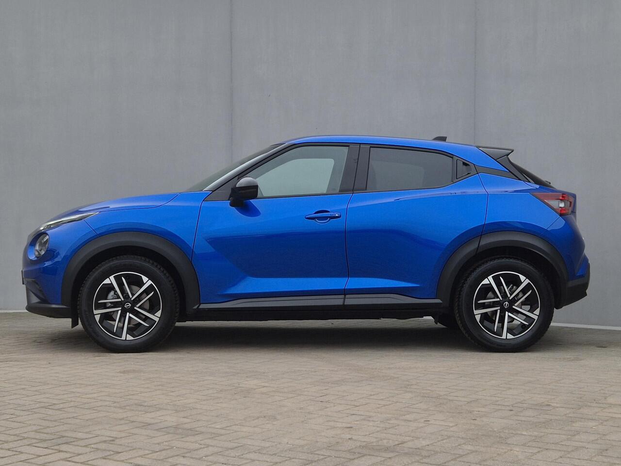 Nissan JUKE 1.0 DIG-T N-Connecta DCT Automaat / Fabrieksgarantie tot 03-2028 / All season banden / Cold Pack / Achteruitrijcamera / Trekgewicht 1250 kg / Cruise control / Draadloze telefoon lader / Apple Carplay Androud Auto /