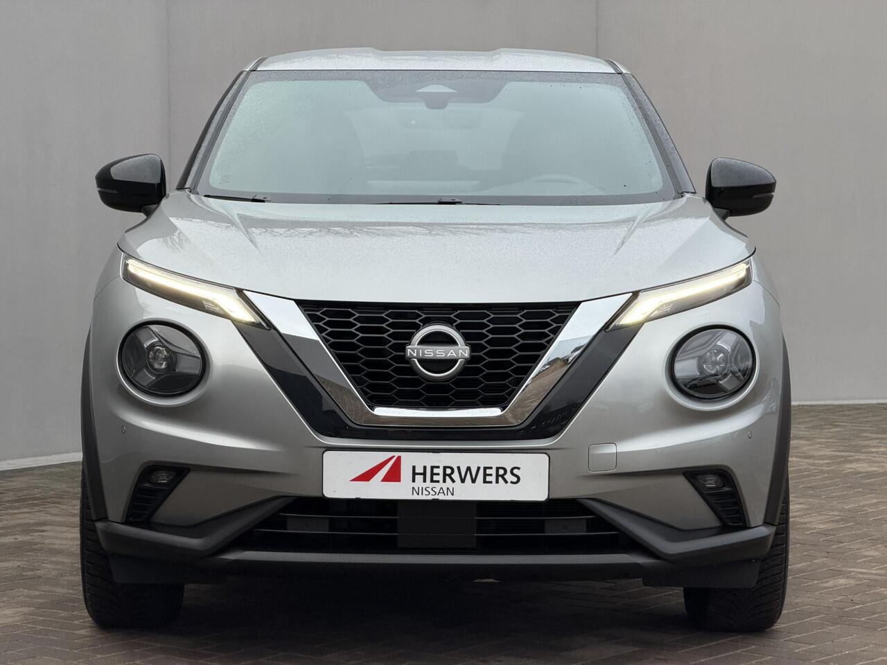 Nissan JUKE 1.0 DIG-T N-Connecta DCT Automaat / Coldpack / Navigatie / Camera / Stoel & Stuurwielverwarming / Apple Carplay & Android Auto / Cruise Control / Keyless / All Season Banden / DAB / LED /