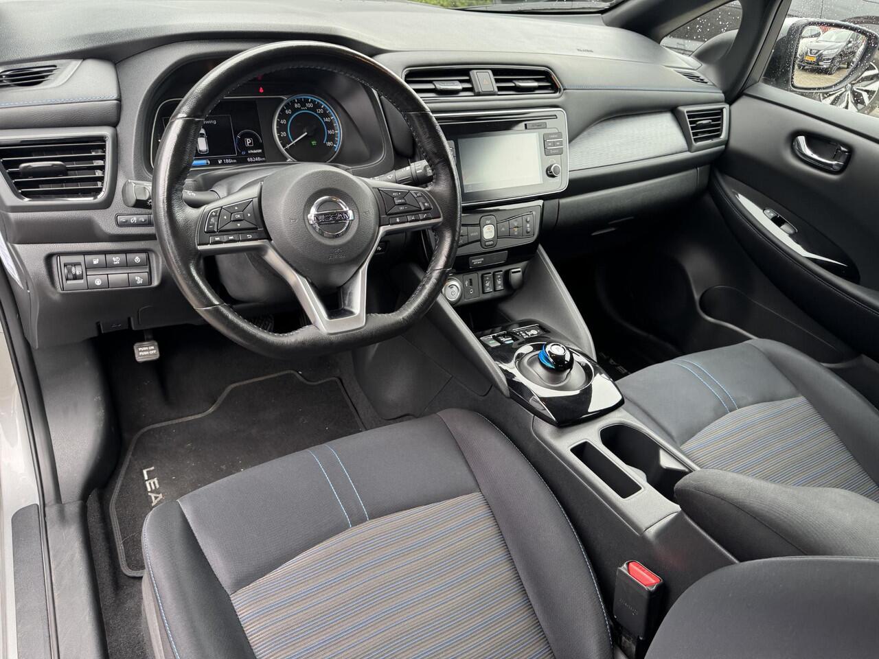 Nissan LEAF N-Connecta 40 kWh SoH 89% | Navigatie | 360° Camera | Stuur- + Stoelverwarming | Adapt. Cruise Control | Apple Carplay/Android Auto | Rijklaarprijs!