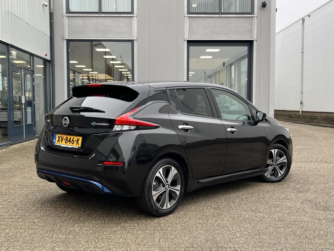 Nissan LEAF Tekna 40 kWh | NL Auto/2e Eig./Voll.Historie/Leder/Navi/Adapt.Cruise/Clima/Apple CarPlay-Android Auto/Bose Audio/360° Camera
