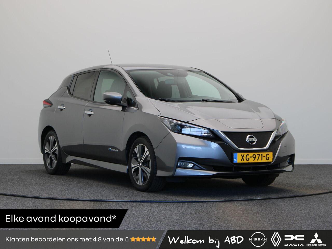 Nissan LEAF N-Connecta 40 kWh | Stuurwiel Verwarmd | Stoelverwarming | Led koplampen | All Season Banden | Accuscore 87,9% |
