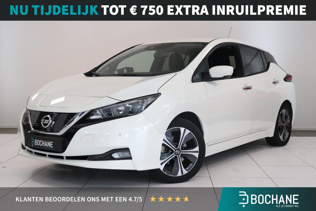 Nissan LEAF N-Connecta 40 kWh | 360° Camera | Stoelverwarming | Adaptieve cruisecontrol | Climate control | Key-less | Navigatie |