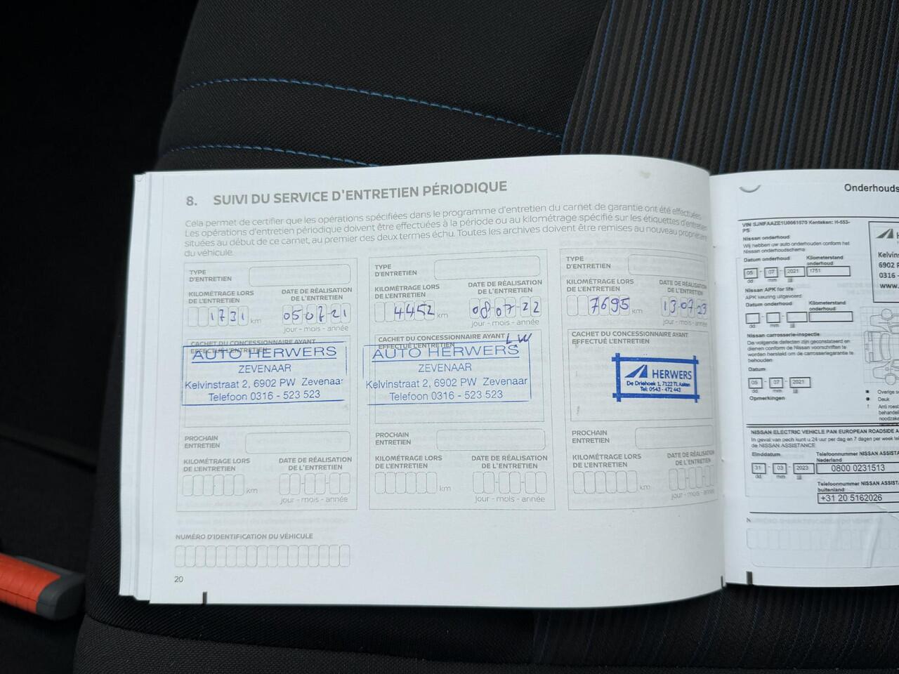 Nissan LEAF N-Connecta 40 kWh 360 Graden Camera Apple Carplay/Android auto / Stoelverwarming / Stuurwielverwarming / Navigatie / Cruise Control / NAP Logisch / Dealer Onderhouden