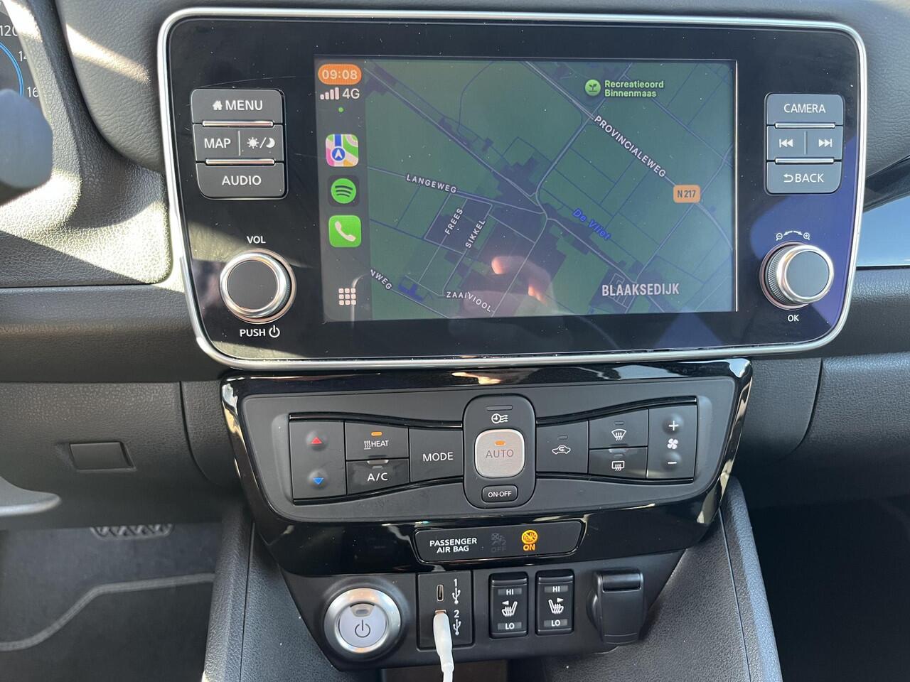 Nissan LEAF Tekna 40 kWh | NL Auto/Voll.Historie/Leder/Navi/Bose Audio/360° Camera/Adapt.Cruise/Clima