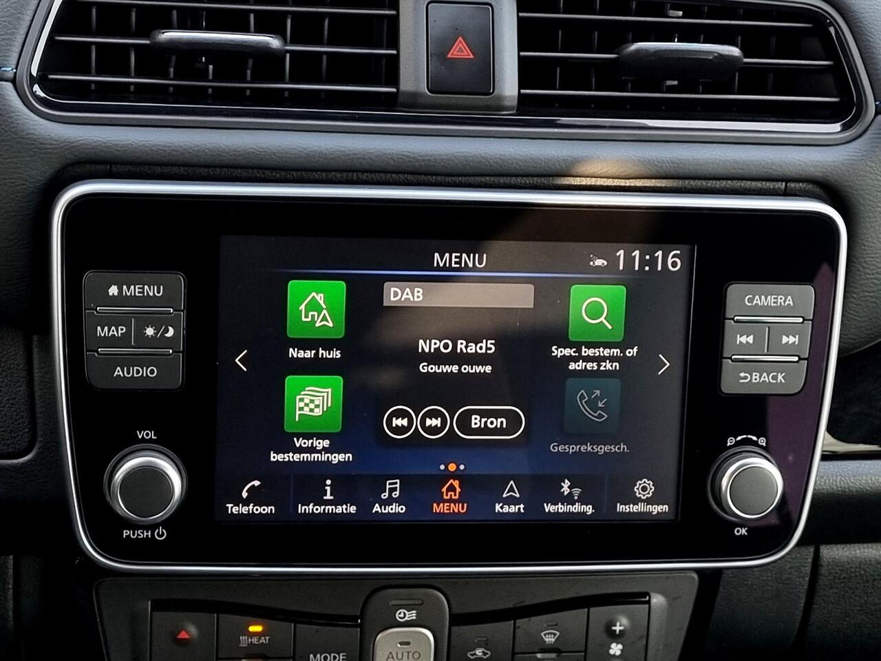 Nissan LEAF e+ N-Connecta 62 kWh / Actieradius 396KM WLTP / 91,89% SoH / Pro Pilot / Cruise Control Adaptief / Rondomzicht Camera /