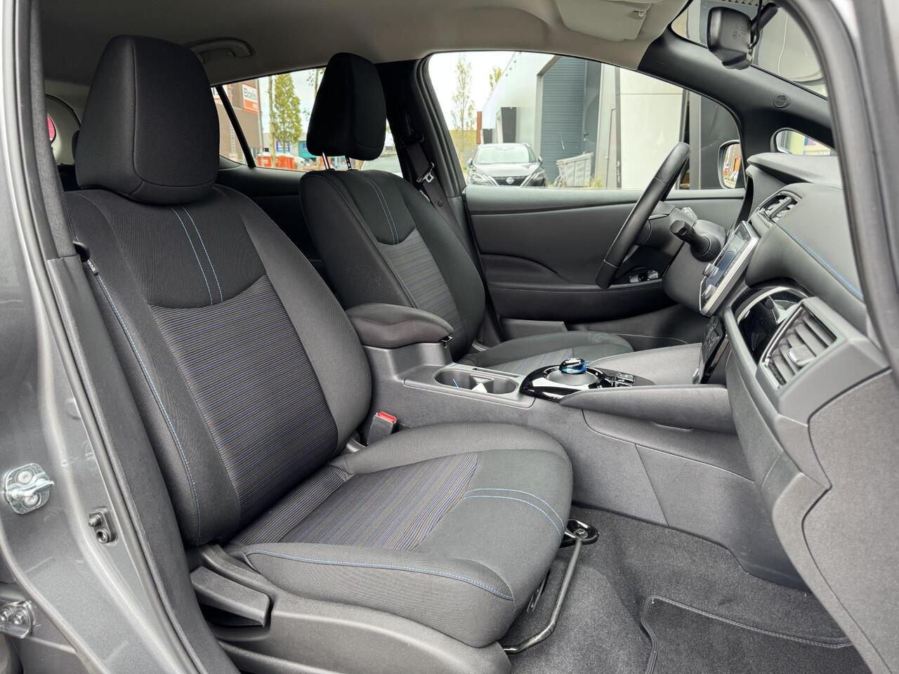 Nissan LEAF N-Connecta 40 kWh SoH 94% LED Pack | Stuur- + Stoelverwarming | Adapt. Cruise Control | 360° Camera | Apple Carplay/Andoid Auto | Keyless Entry | Rijklaarprijs!