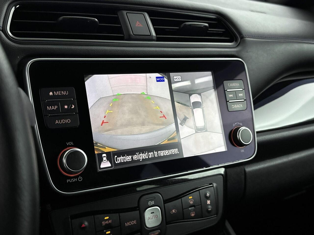 Nissan LEAF e+ Tekna 62 kWh airco automatisch | Apple Carplay/Android | Auto, Autonomous Emergency Braking | cruise control adaptief met Stop&Go | dodehoekdetectie met correctie | file assistent | LED koplampen | lichtmetalen velgen 17" |navigatiesysteem full map | r