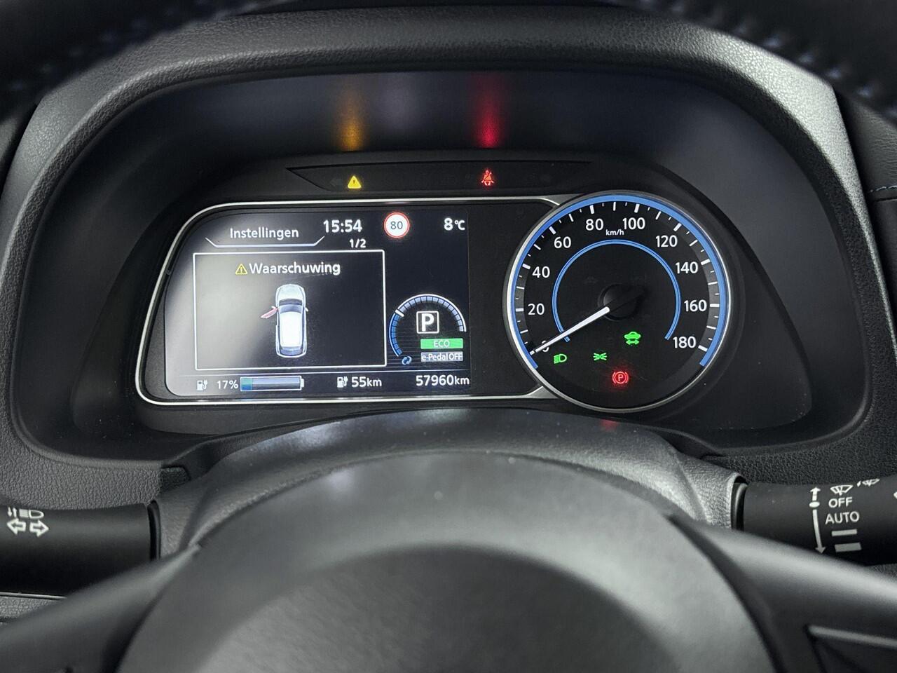 Nissan LEAF e+ Tekna 62 kWh airco automatisch | Apple Carplay/Android | Auto, Autonomous Emergency Braking | cruise control adaptief met Stop&Go | dodehoekdetectie met correctie | file assistent | LED koplampen | lichtmetalen velgen 17" |navigatiesysteem full map | r